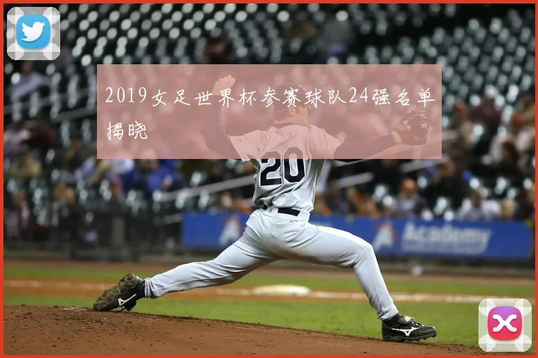2019女足世界杯参赛球队24强名单揭晓